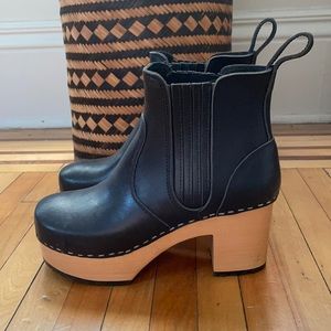 Swedish hasbeens platform boots size 36/6